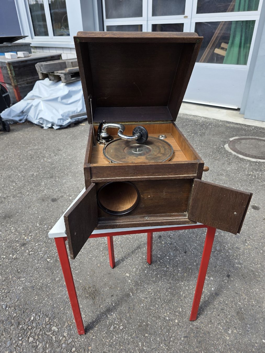 Giradischi: Antiker Grammophon – Usato da Baar venduto da alf_682d