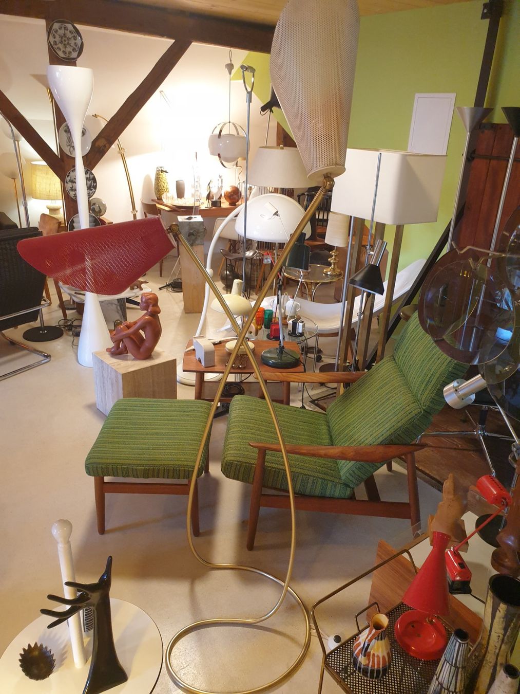 Lampade: 50's Floorlamp vom feinsten Design – Usato da rebstein venduto da spacy73 6