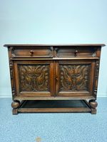 Antiker Schrank, Buffet, Anrichte, Sideboard Holz massiv 52