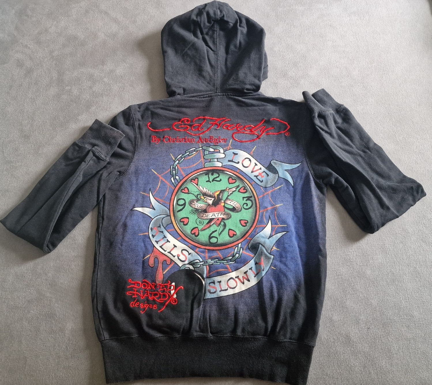 Ed Hardy Jacken: Sweatjacke von Ed Hardy – Gebraucht aus Schmitten FR von lue_9hhv 1