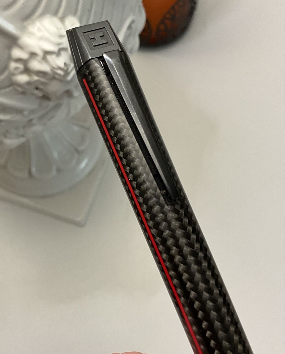 Penna & Evidenziatori: Edelberg Sloop Kugelschreiber Carbonfaser Ferrari Look – Usato da Zürich venduto da thovala 5