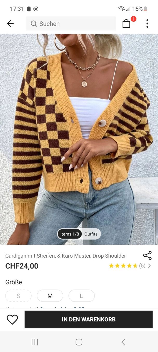 Giacche: Coole Strickjacke Grösse L – Nuovo e nell'imballaggio originale da Muri AG venduto da ReBoutique 5