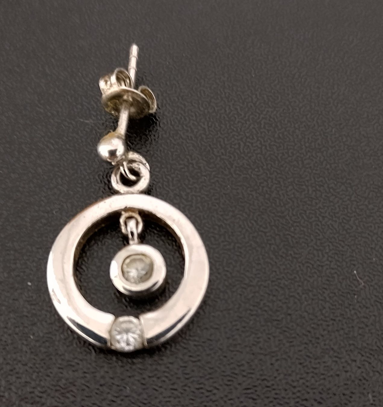 Ohrringe & -stecker: OHRRINGE MIT ZIRKONIA IN 925 SILBER – Gebraucht aus Romanshorn von BoutiqueA 1