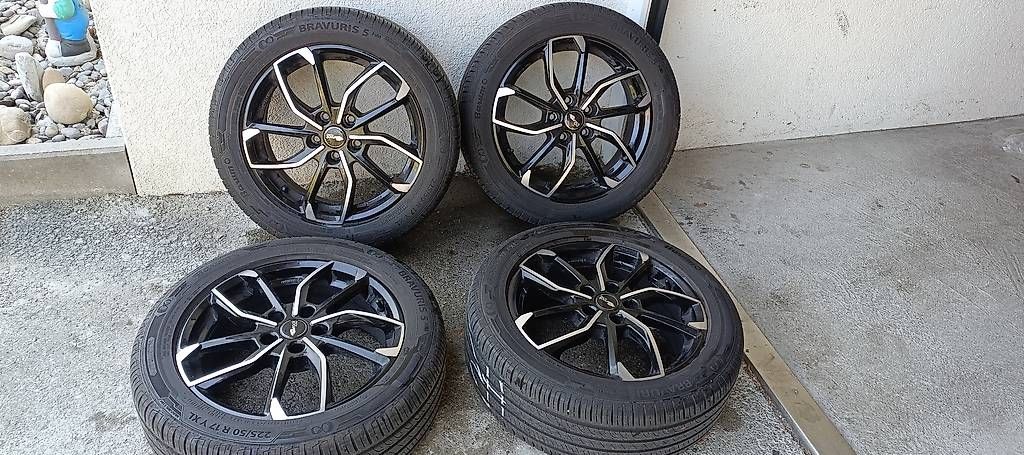 Volkswagen Pneumatici & Ruote complete: 4 Kompletträder VW Passat B8 – Usato da Steffisburg venduto da Roby70 4