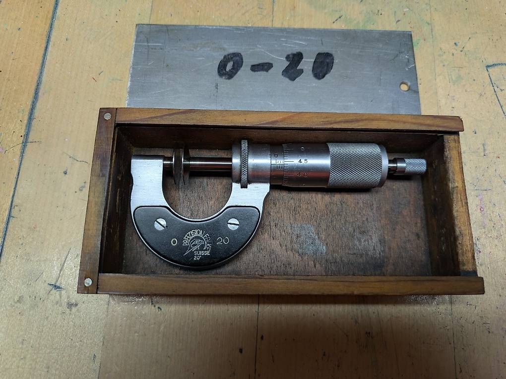 Mesurer: Tellermikrometer 0-20 – D'occasion à Schönengrund par UlliDiem