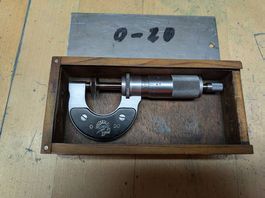 Tellermikrometer 0-20