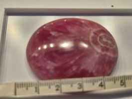 Rhodochrosit Cabochon Calcit Edelstein Drei 3 Mineralien