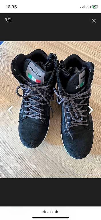 Herrenschuhe: Motorradschuhe Gr. 40 – Gebraucht aus Luzern von Leelii
