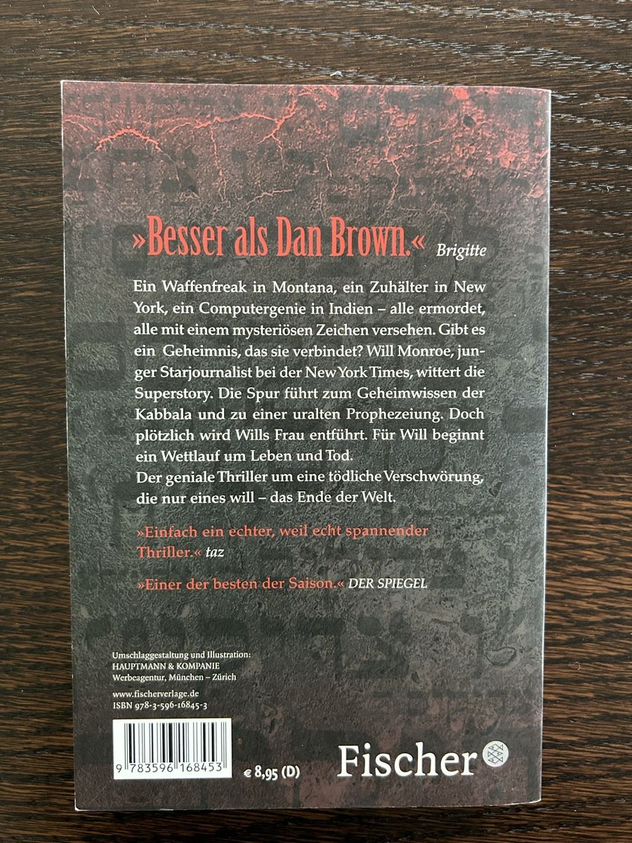 Libri: Die Gerechten von Sam Bourne – Usato da Arbon venduto da Bobbyx777 1