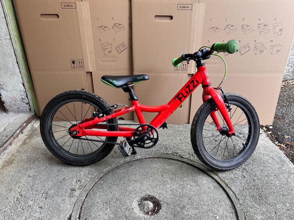 Flizzi Velos: Fizzi Kindervelo 16 ROT – Gebraucht aus Erlinsbach von 11y_g5fb 1