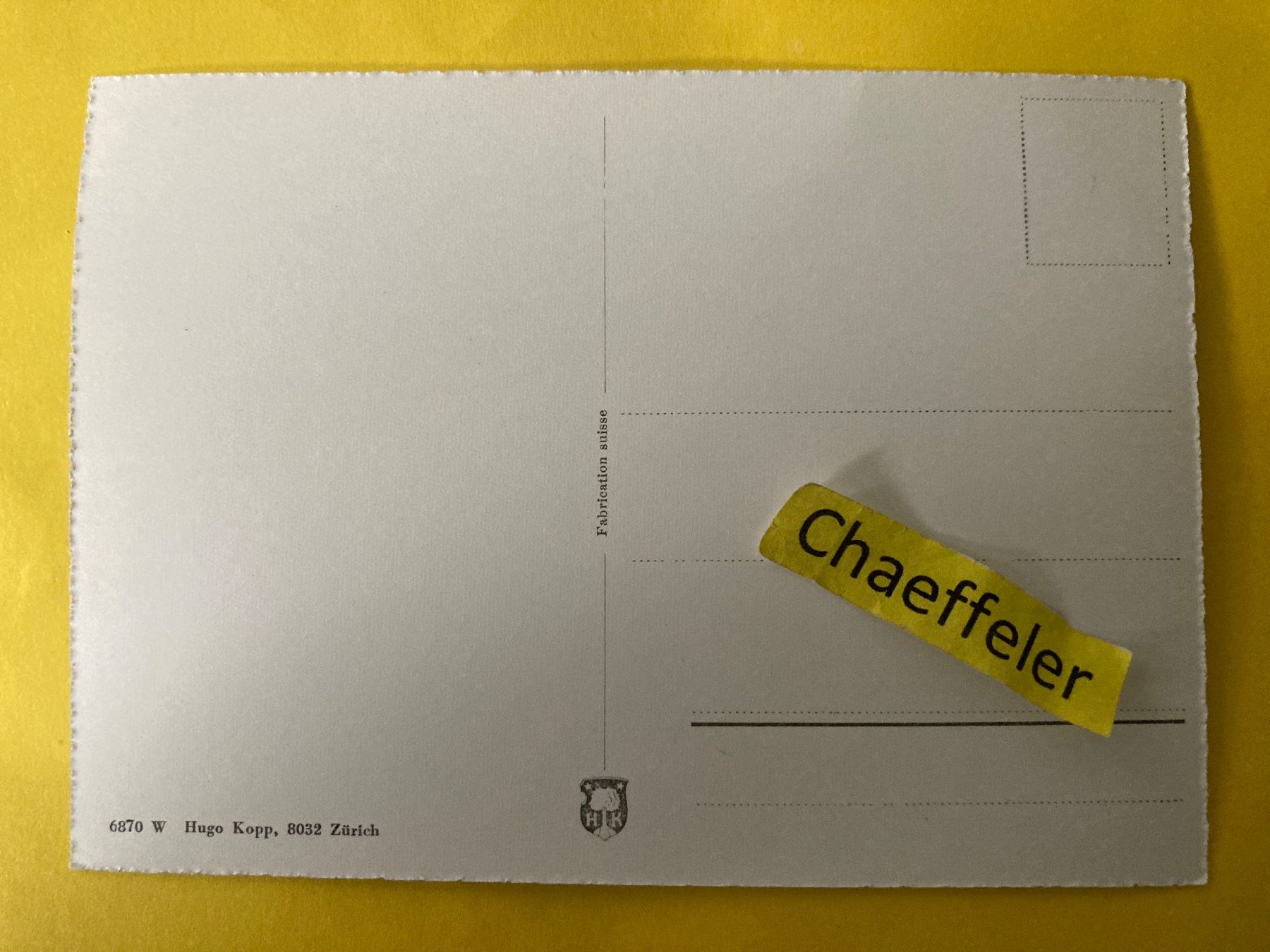 Cartes postales: Langenbruck – D'occasion à Zürich par Chaeffeler 1