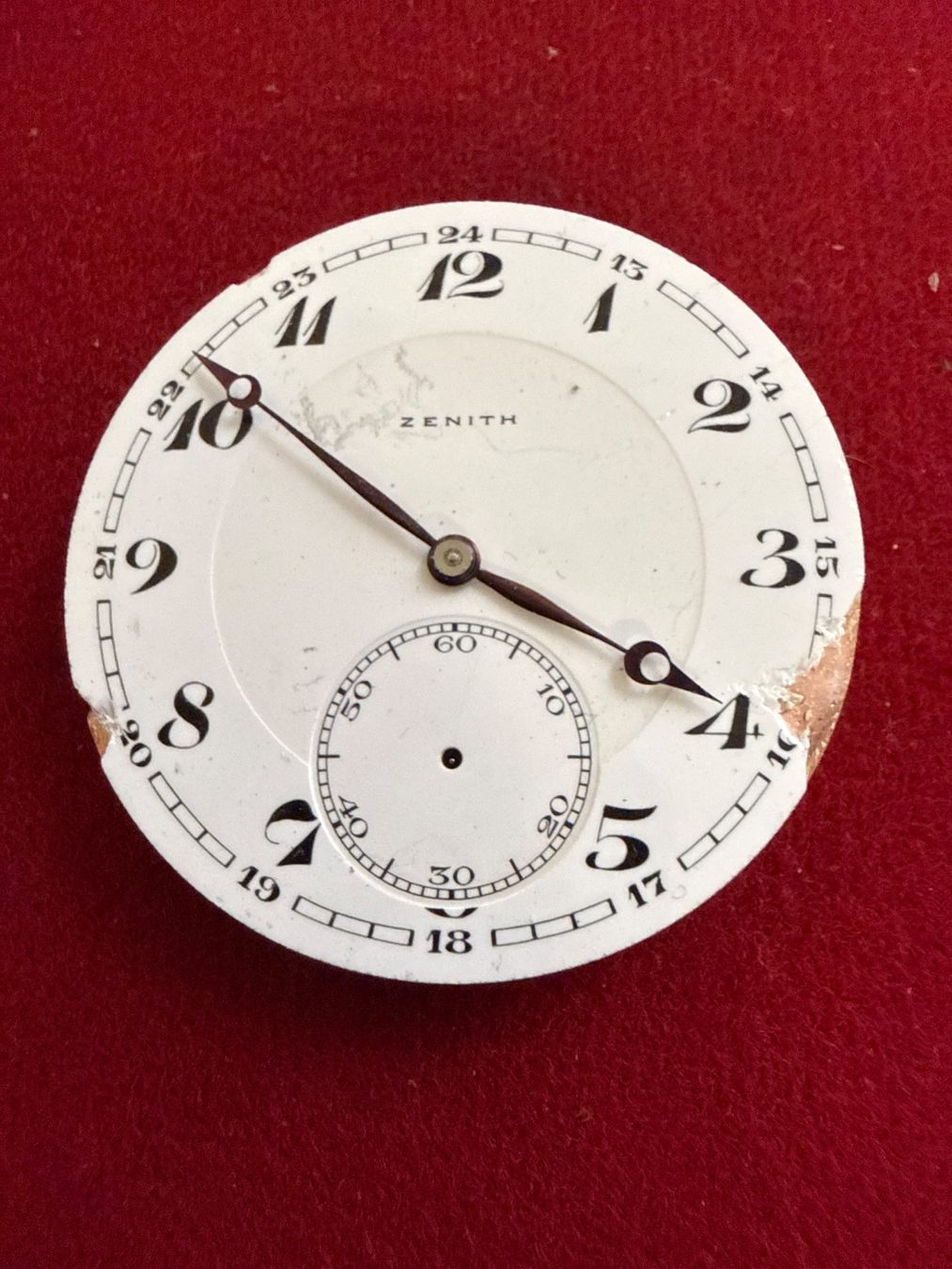 Zenith Orologi: Zenith Taschenuhr Werk – Difettoso da Pfeffingen venduto da Allhandelklgwatches