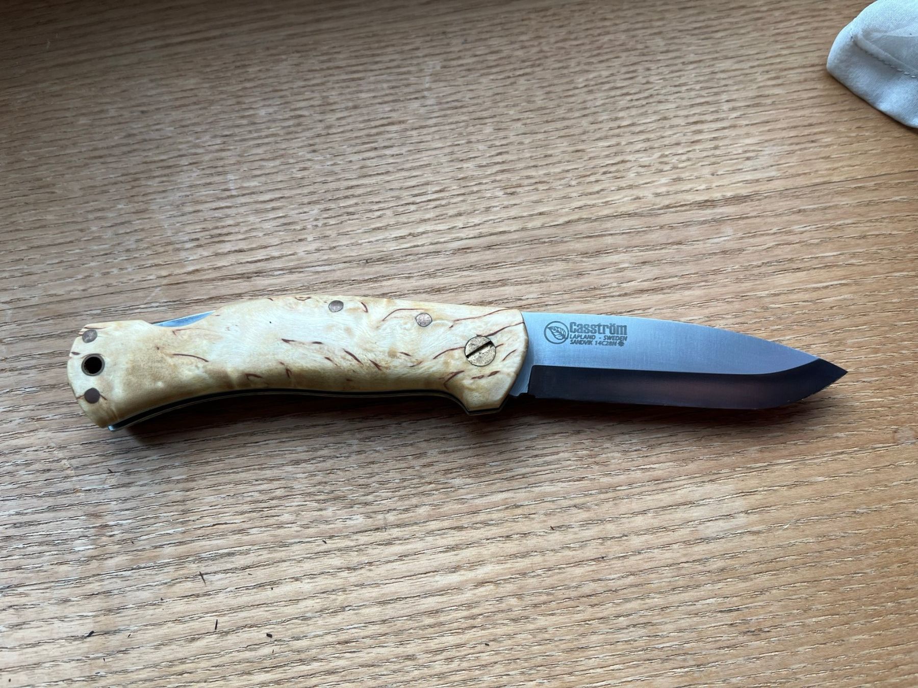 Accessori: Klappmesser Casström Lars Fält Lock Back Taschenmesser – Usato da Wernetshausen venduto da fahrradohnebremsen