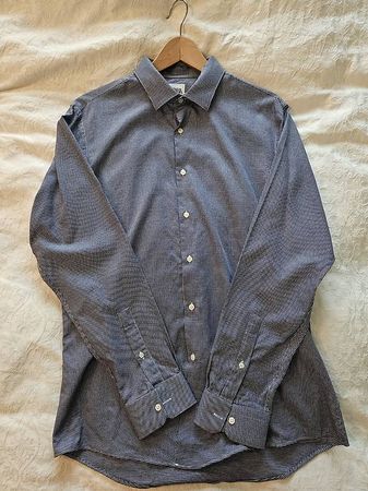 Zara Hemd Karriert 44 XL Slim fit wie Neu