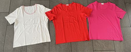 3 T-Shirts, nagelneu, Marke: Lucia, Gr. 40