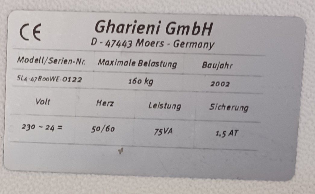 Laborzubehör: Gharieni SL4-47800WE-0122 – Gebraucht aus Niederdorf von LeptonAG_Labor 5