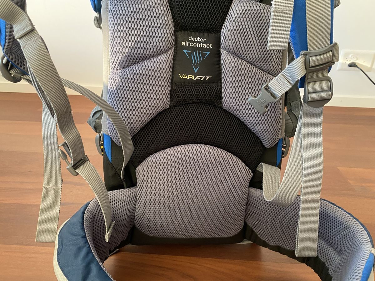 Deuter Bauch- & Rückentragen: Deuter Kid Comfort 2 blue color – Gebraucht aus zurich von CK8037 4