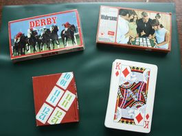 4 alte Kartenspiele