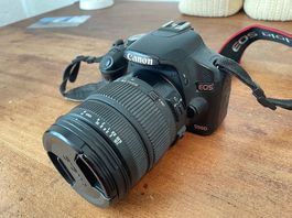 Canon EOS 500D mit 18-125mm, 50mm und 10mm Objektiv