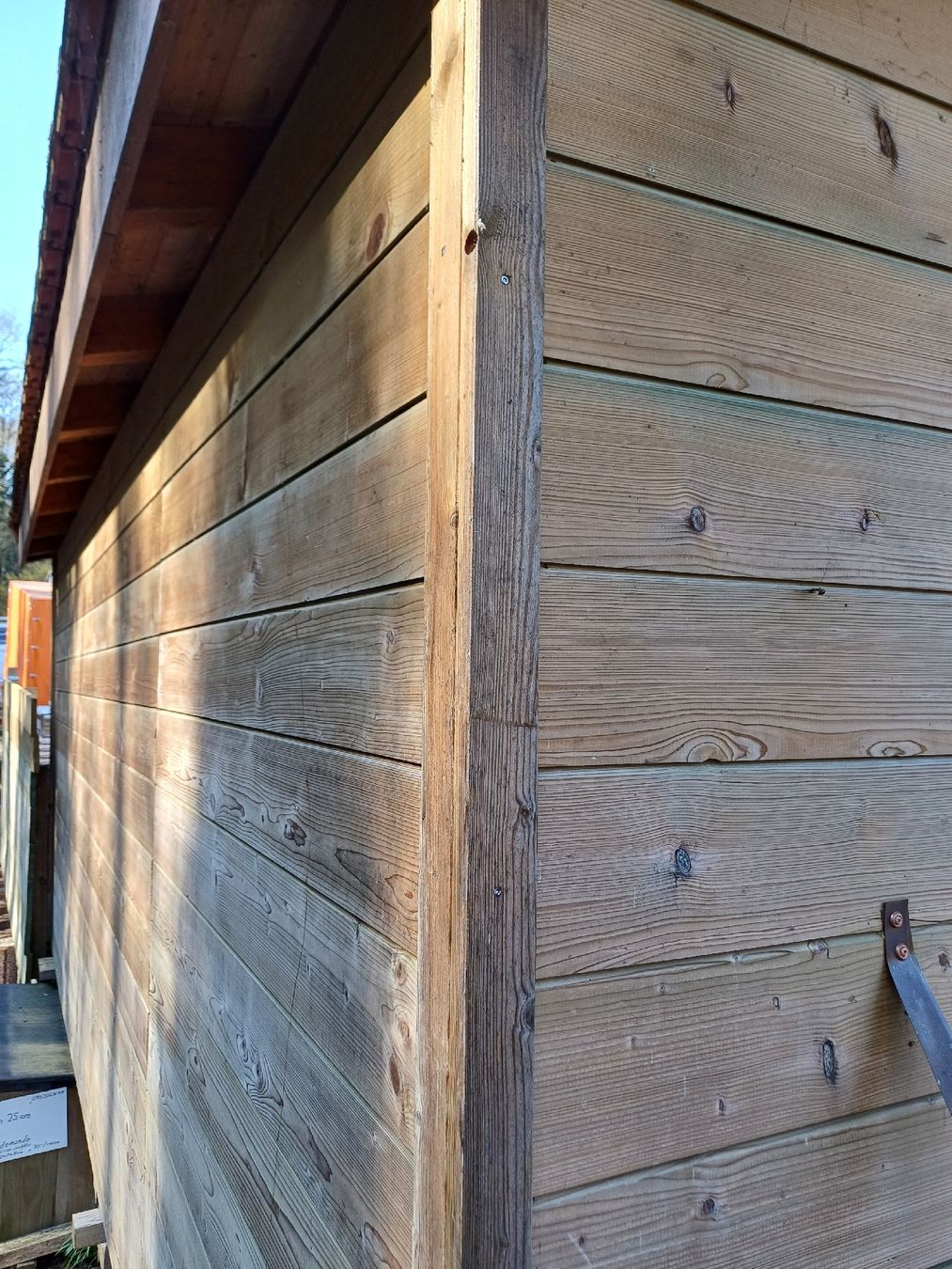 Casette da giardino & serre: gartenhaus isoliert mit holzherd – Usato da Châtillon venduto da Holzbau777 3