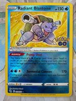 Pokémon TCG – Radiant Blastoise (PGO018) Pokémon GO