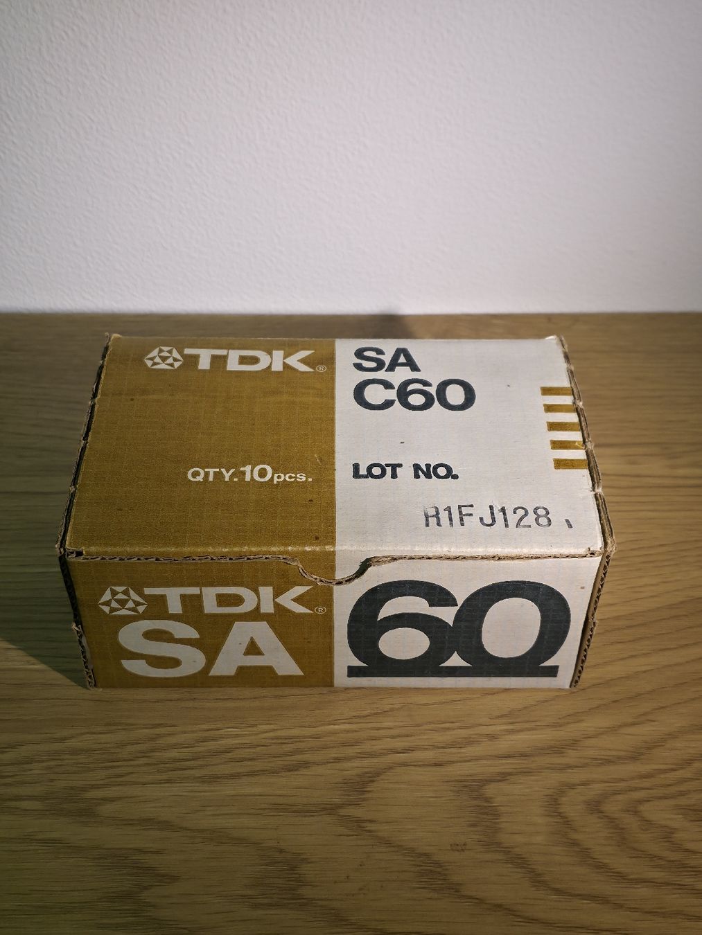 Cassettes audio: 10 x TDK SA-C60 - in Originalkarton - NOS – Neuf (Voir description) à Dietlikon par litisop 3