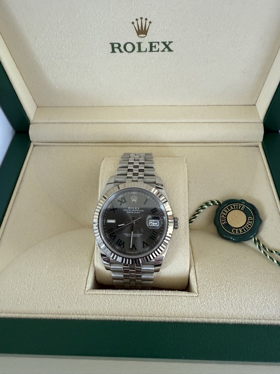 Rolex Uhren: Rolex Datejust 41 Wimbeldon FullSet – Gebraucht aus Buchs AG von sportworld10 5