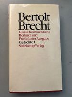 Bertolt Brecht: Gedichte 1. Berliner/Frankfurter Ausgabe.