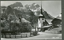 AK sw Gsteig BE bei Gstaad ≈ 1960  