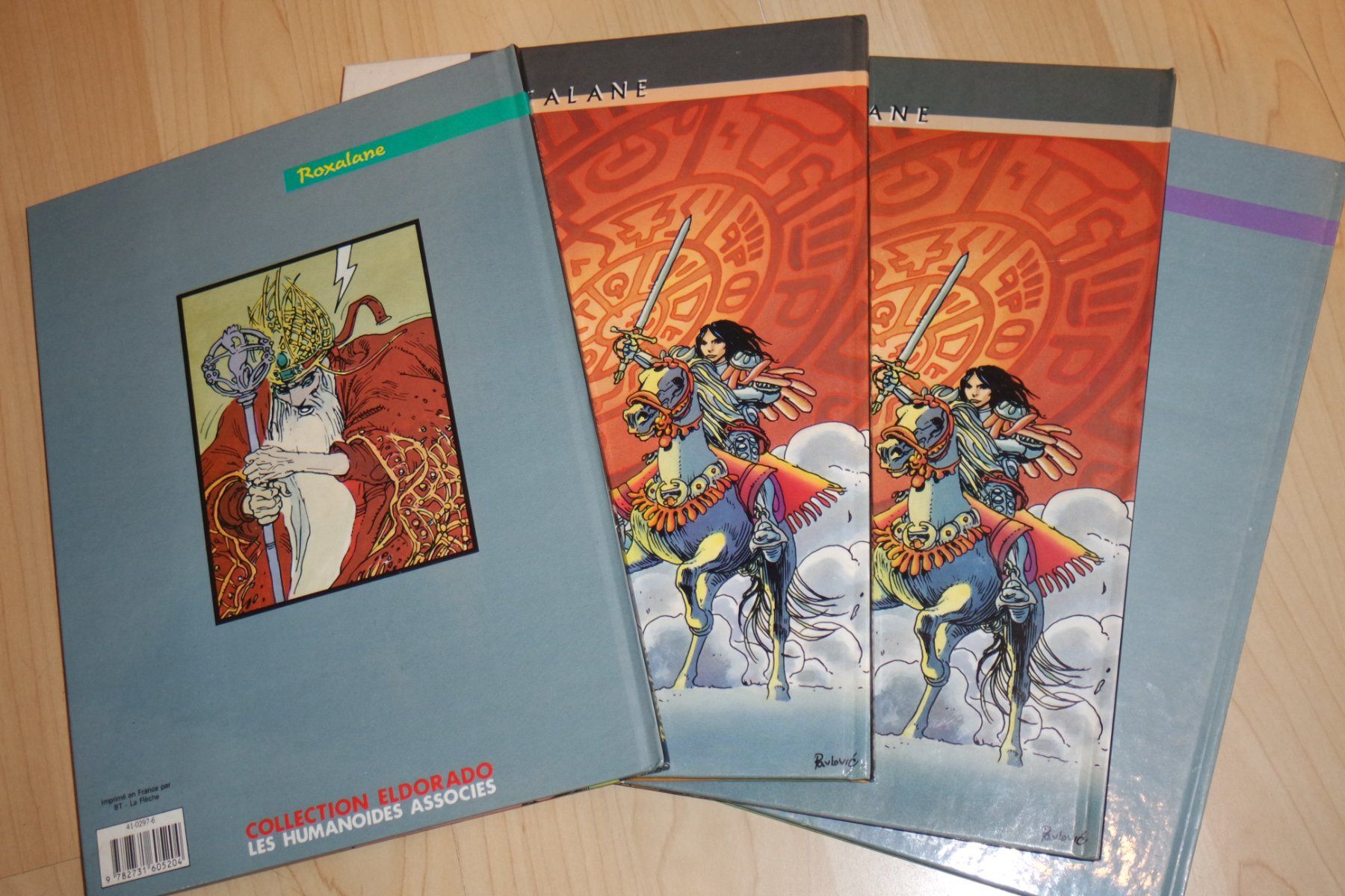 BD: ROXALANE     °°°° COLLECTION COMPLÈTE 4 ALBUMS °°°° – D'occasion à Avenches par WEBHobby 2