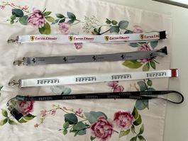Ferrari Lanyard/Schlüsselband Set, 4 Stück