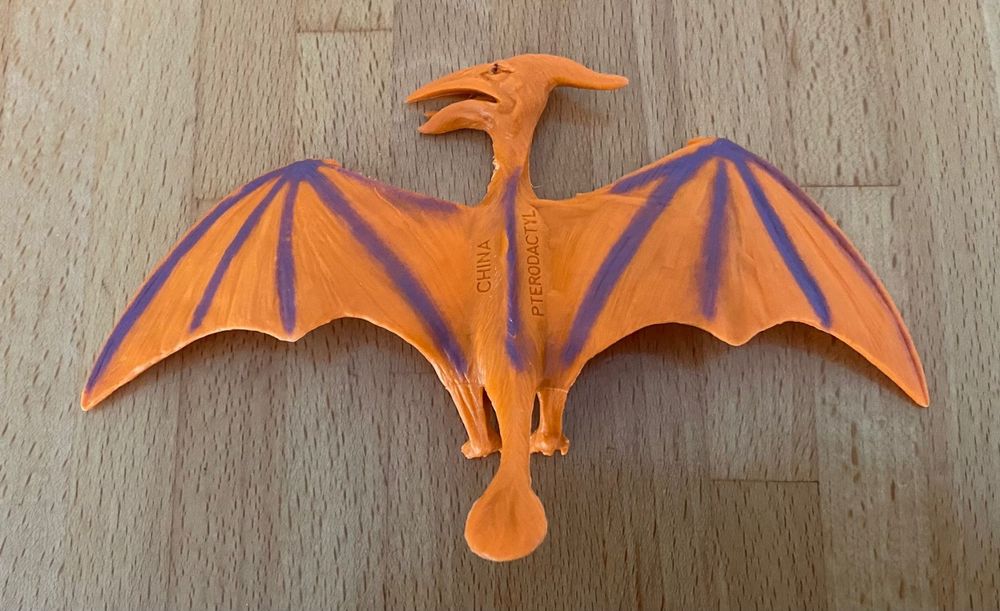 Dinosaurier Flugsaurier Pteranodon orange Nr. 1 (Gebraucht) in ...