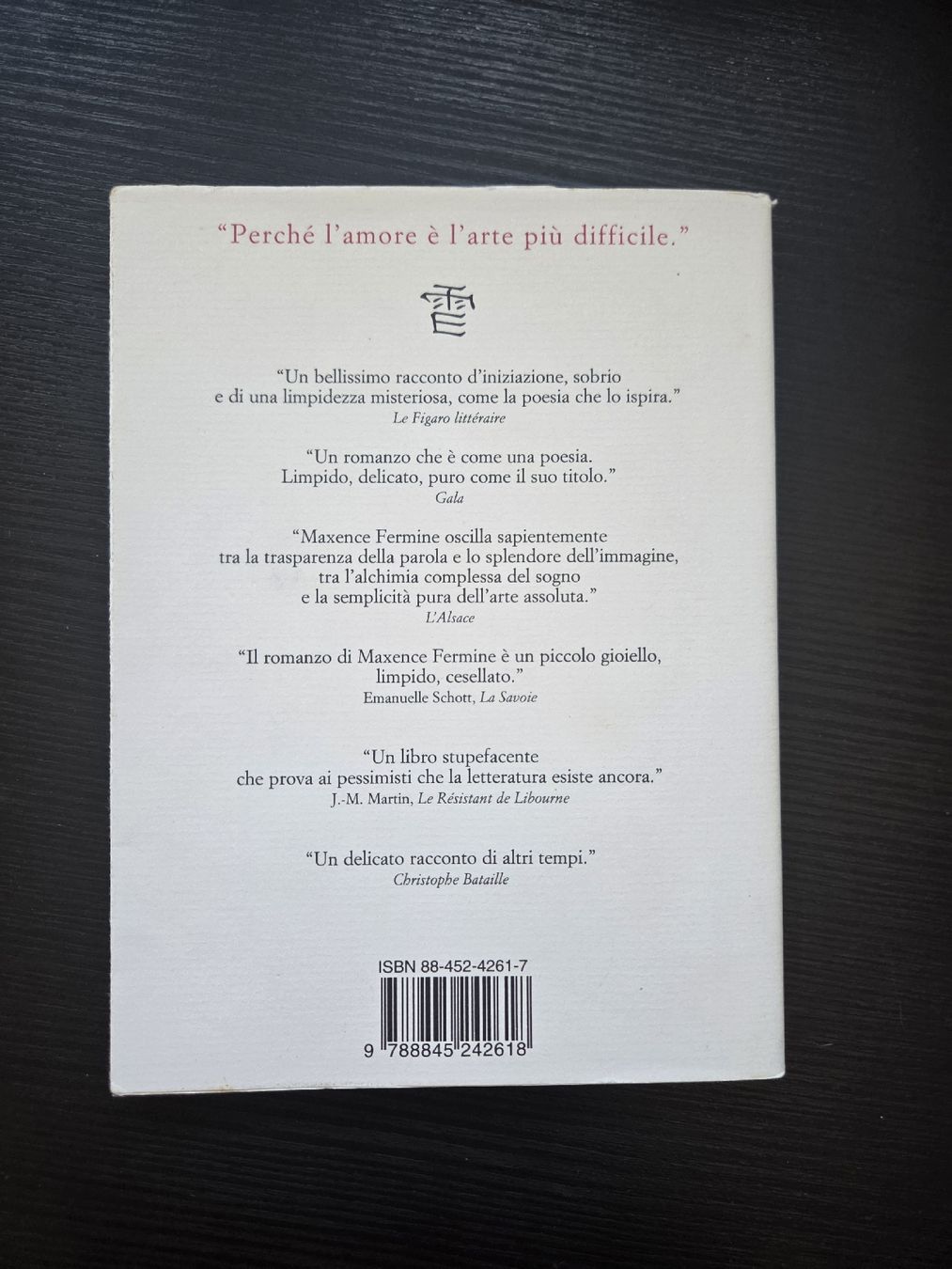 Libri: Maxence Fermine NEVE libro usato Bompiani – Usato da Nyon venduto da direwolf97 1