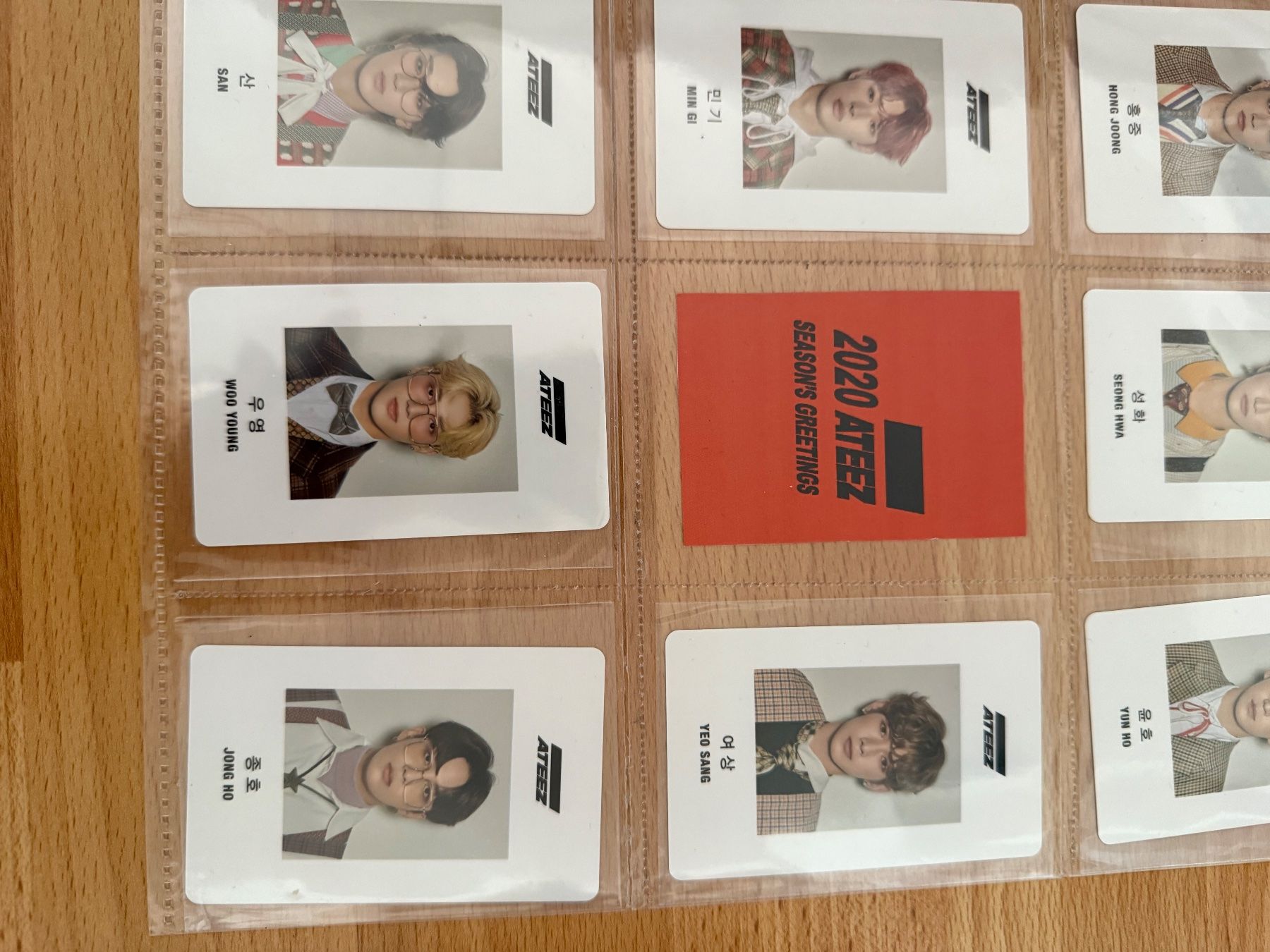 Sammelbilder & Trading cards: Ateez PCS 1st season Greetings – Neu (gemäss Beschreibung) aus Treycovagnes von crapusagi99 3