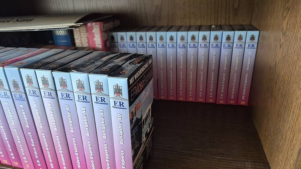 Tutti i VHS: Viedeokasetten Eisenbahnromantik – Usato da Fisibach venduto da Lorobin 1