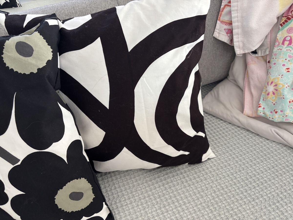 Marimekko Cuscini: 3 Design Kissenhülle Marimekko 45x45cm – Nuovo (secondo la descrizione) da Herzogenbuchsee venduto da ameise02 2