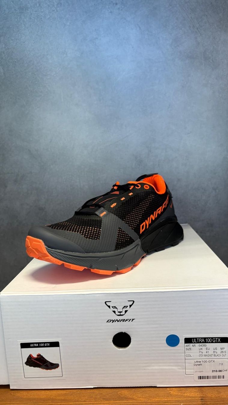 Dynafit Scarpe da uomo: Dynafit ultra 100 GTX EU :41 UK :7.5 – Nuovo e nell'imballaggio originale da Nyon venduto da sseebb1260