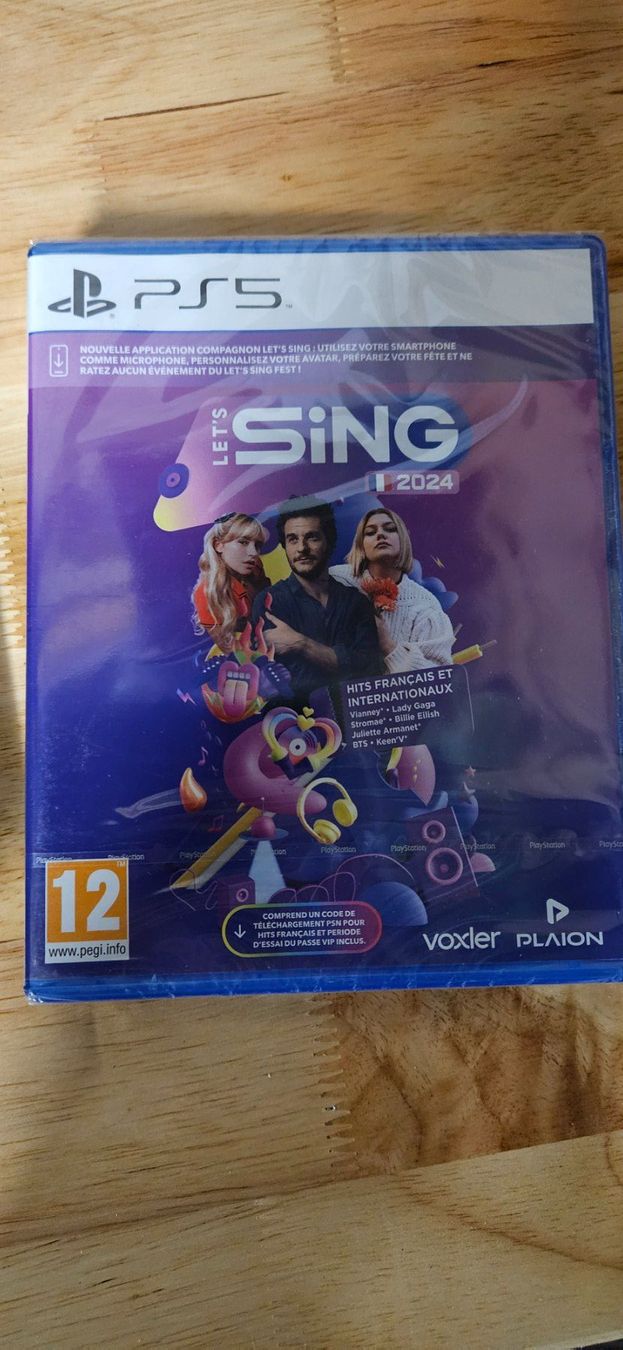 Sony Giochi: PS5 - Let's Sing 2024 - OVP - FR – Usato da Rohrbach venduto da Emiflo