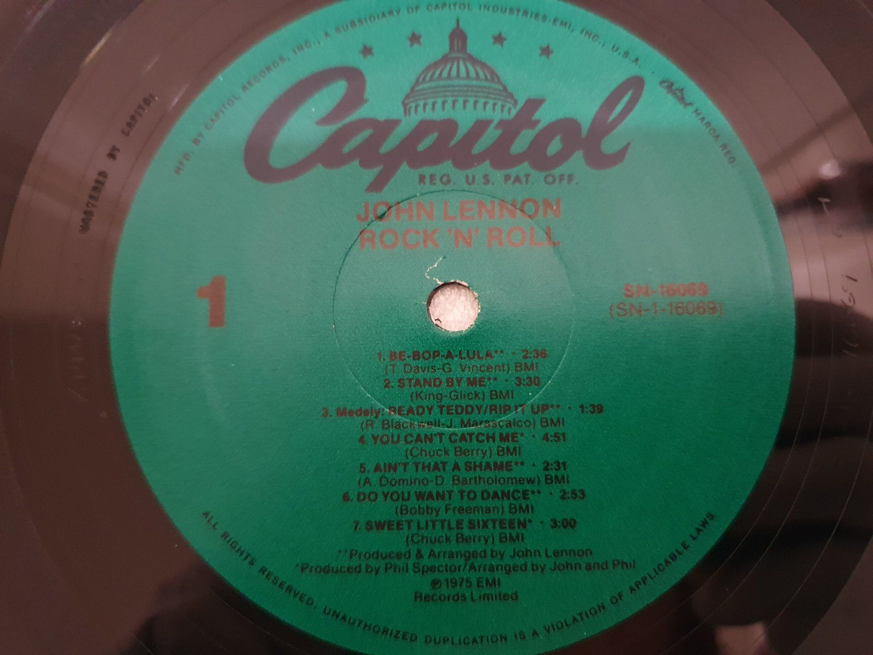 Schallplatten: John Lennon – Rock 'N' Roll – Gebraucht aus Uster von Vinyl-Leidenschaft 3
