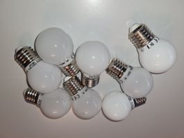 LED Lampe, bulb, für Lichterkette 0.6 W, E27