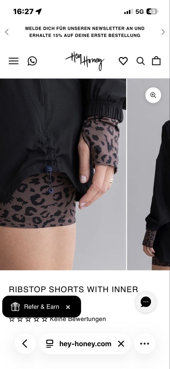 Pantaloni: Hey Honey Shorts – Nuovo e nell'imballaggio originale da Hochdorf venduto da sir_h5rt
