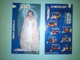 Lot Starwars cartes pepsi vintage