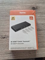 Hama Switch HDMI 4K 3 entrées automatique neuf