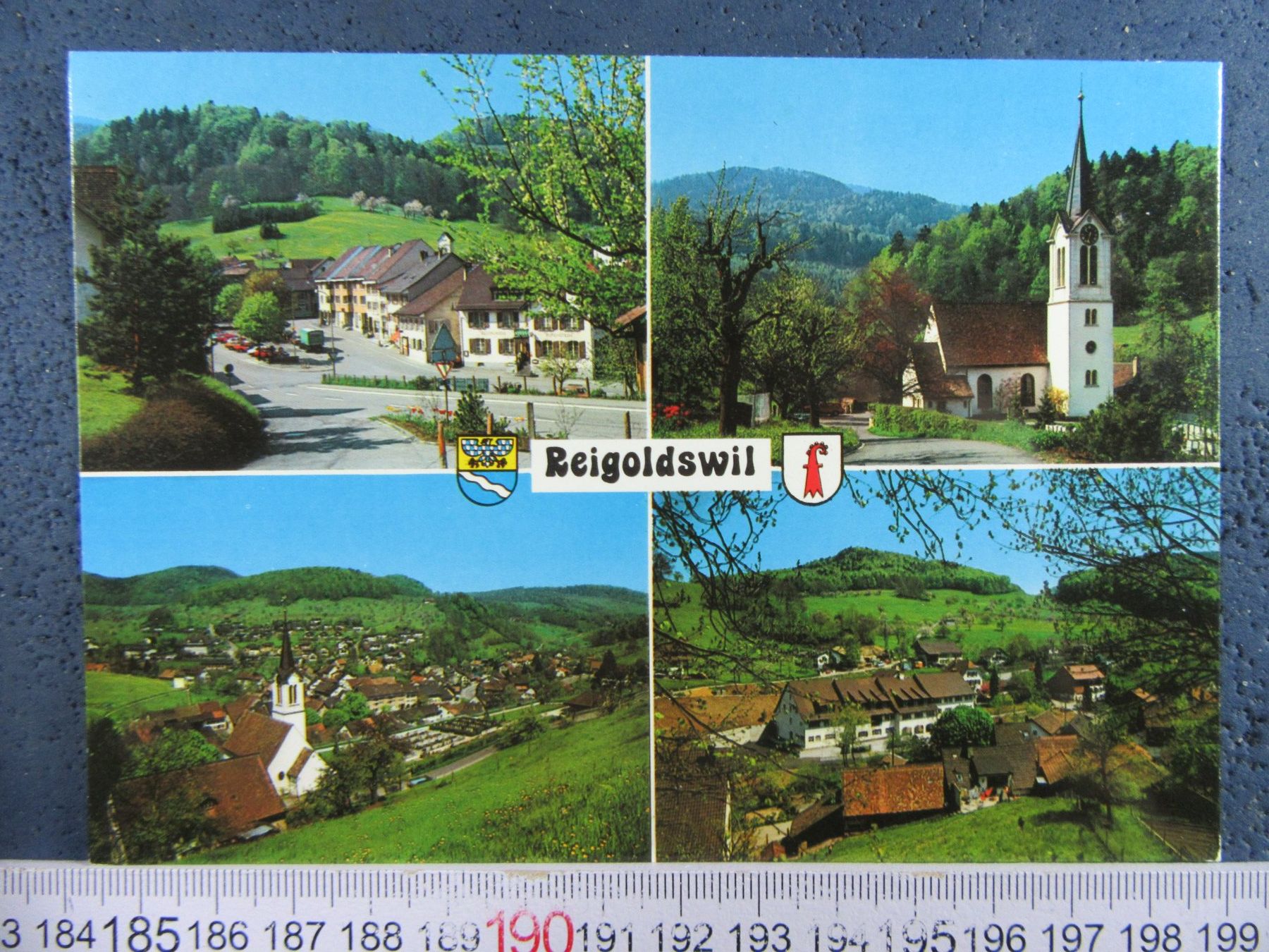 Cartoline postali: REIGOLDSWIL BL-AK – Usato da Ettingen venduto da Hausi4711
