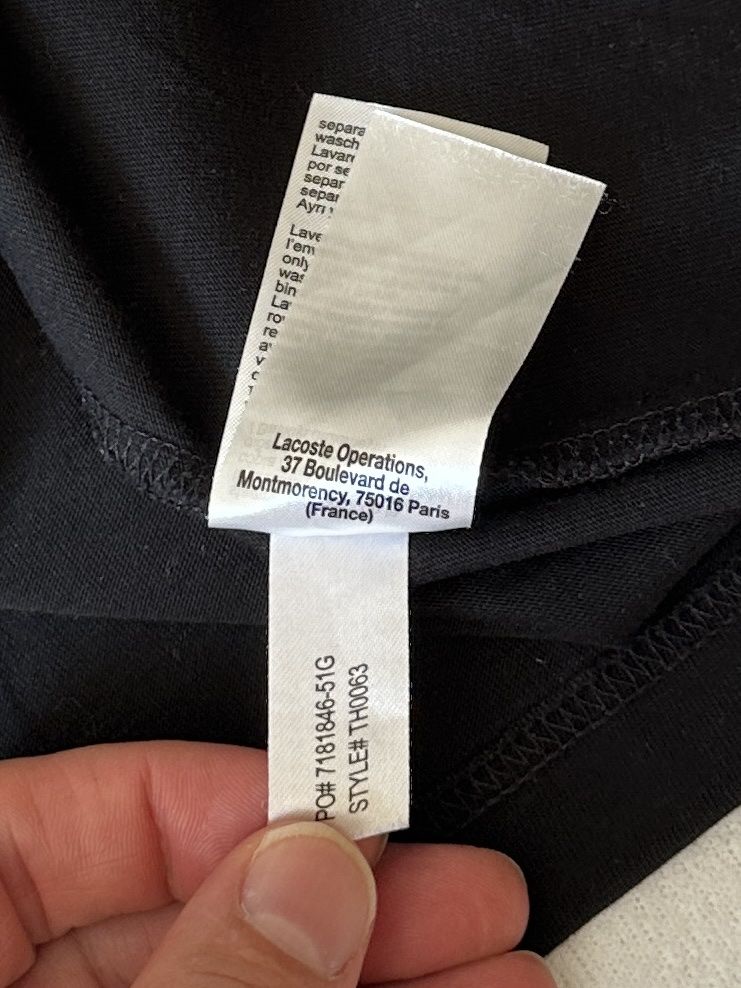 Lacoste T-shirts: Lacoste tshirt G L – D'occasion à Maienfeld par tobeyl2020 6