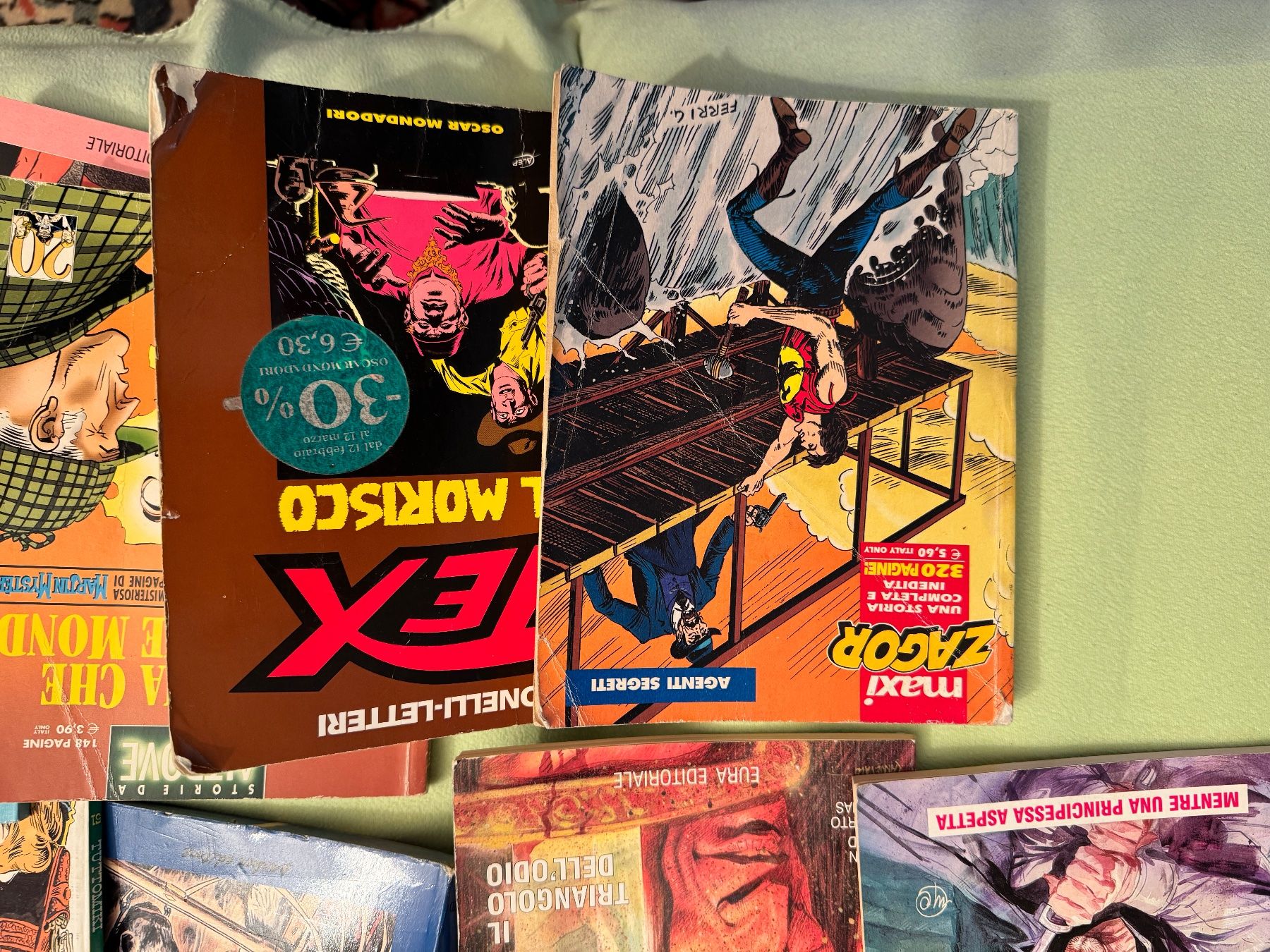Riviste & Magazine: Romane :Tex, Zagor Maxi italienisch – Usato da Zürich venduto da Cibin 1