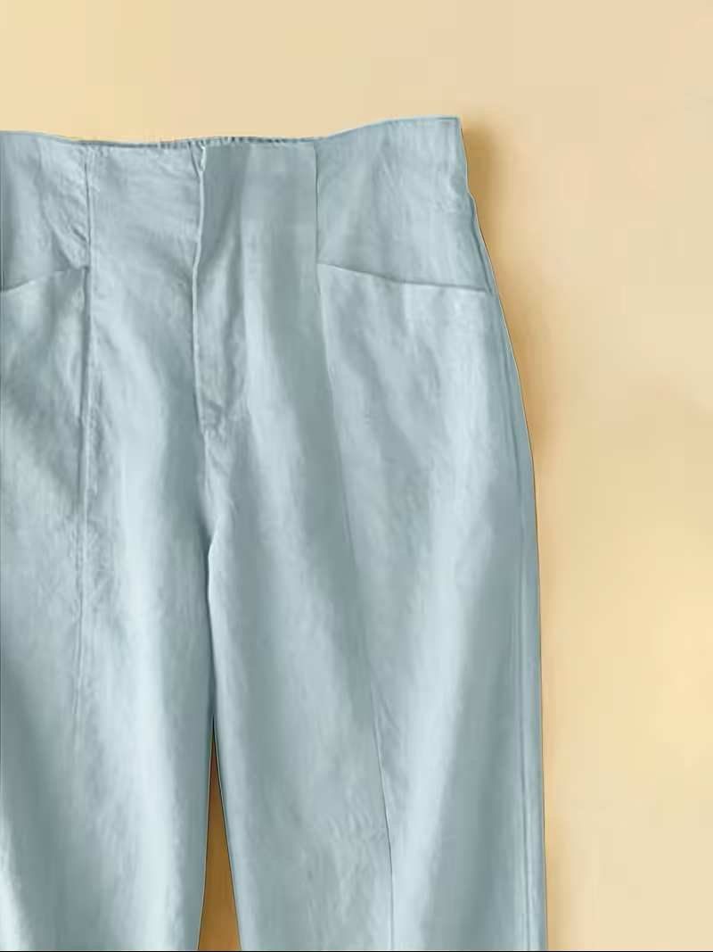 Pantalons: Damen Leinenhose hellblau Grösse S – Neuf avec emballage d'origine à Boll par frauweber 1