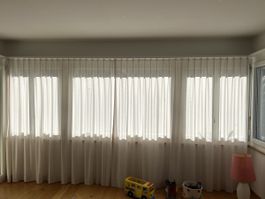 Vorhang Piu Lino Natural von Möbel Pfister inkl. Gleiter