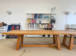 Massgefertigte Designtisch aus Eiche zu verkaufen!