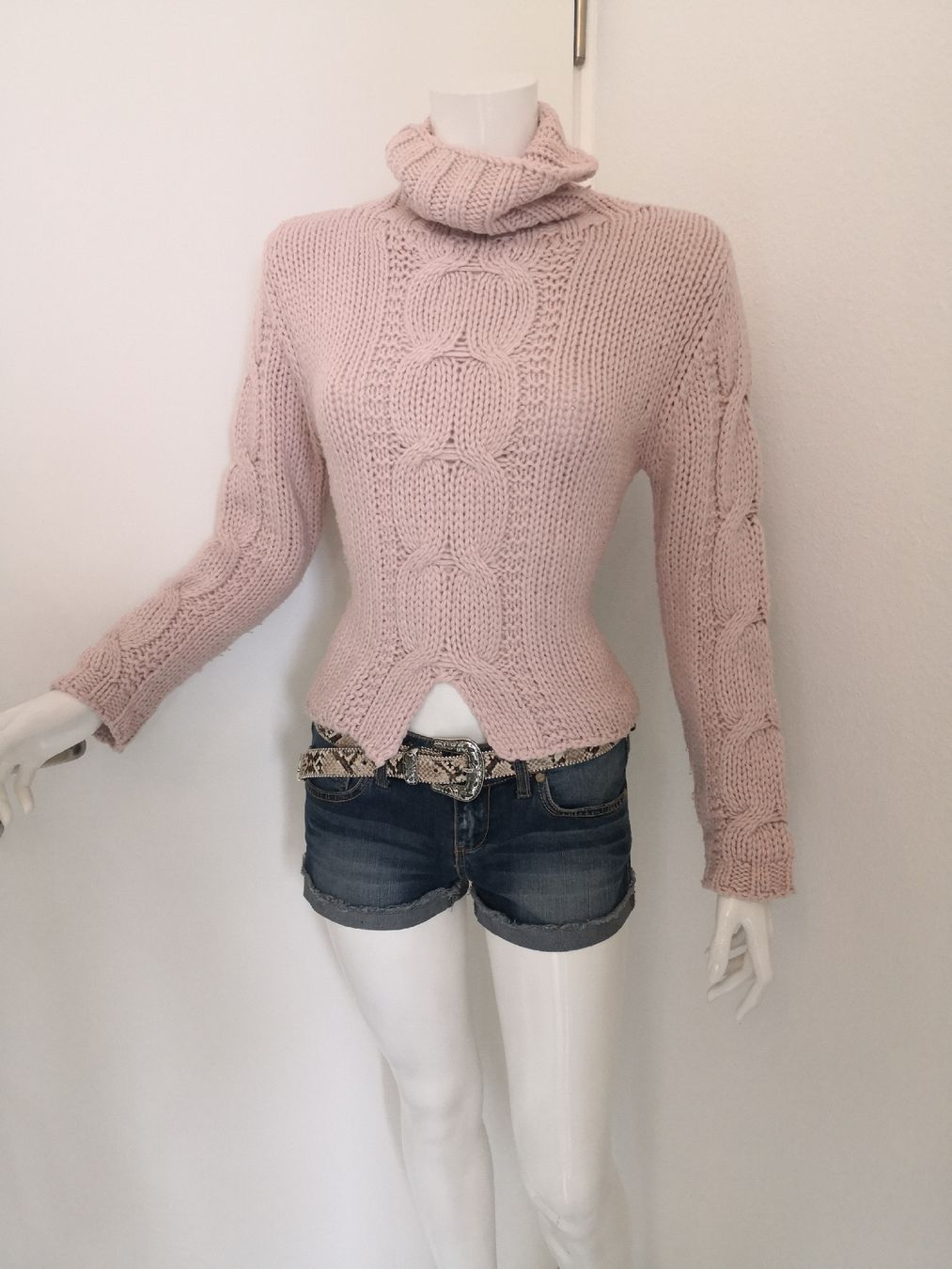 Maglioni & Felpe: 🤩ICM ROLLKRAGEN-STRICK-PULLOVER ROSA – Usato da Olten venduto da Naja-Twins-Twins 9